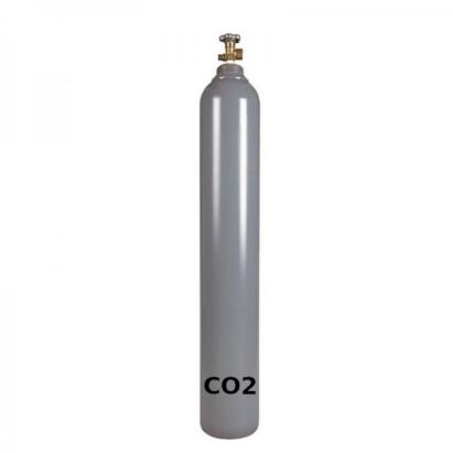 Butelie CO2 metalică 10L, 200 bar, gri, capacitate 7,5 kg