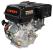 Loncin G390F - Motor benzina 8.2kW, 389cc, 1C 4T OHV, ax drept, cu pana