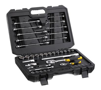 Stanley STMT82832-1 Set tubulare  1/4"+1/2"+ chei - 41 piese