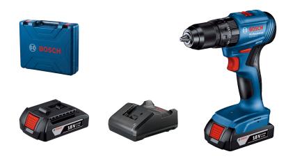 Masina de gaurit cu percutie Bosch GSB 185-LI, 18V, 50Nm, 2 acumulatori