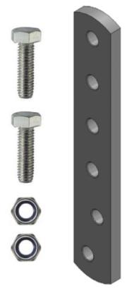 Adaptor reglaj poziție lucru Texas pentru greblă, plug bilonat și prasitoare