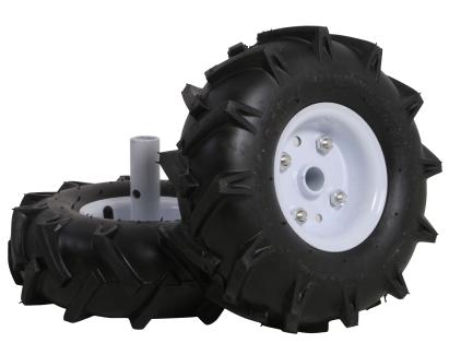 Set 2 roti cauciuc 10 inch pentru motosape Texas Lilli si El-Tex 1800