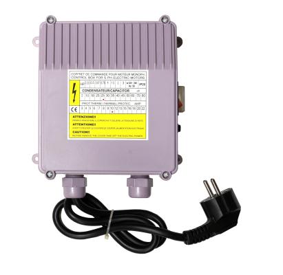 Cutie de control pentru pompa ProGARDEN 10A, 25uF, IP44, 220V