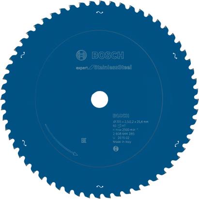 Panza circulara Bosch Expert pentru inox, 305 x 25,4 x 2,5 mm, 60 dinti