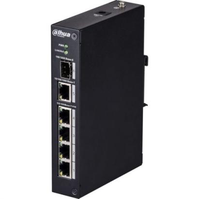 Switch Dahua PFS4206-4P-96. Switch PoE Dahua 4+2 porturi. SFP. 30W. Max. 96W SafetyGuard Surveillance