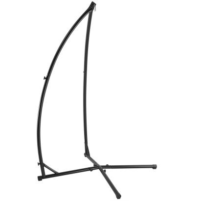 Suport universal pentru fotoliu suspendat, metalic, negru, casa.pro