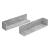 Set 2 rafturi de perete Elverum cu aspect beton, 75 cm