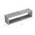 Set 4 rafturi de perete Fagernes 59x15x17 cm, aspect beton, en.casa