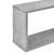 Set 3 rafturi de perete Mandal, dimensiuni diferite, aspect beton