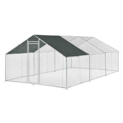 Țarc exterior pentru păsări și animale mici 3x6x2 m cu acoperiș