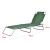 Sonnenliege Carcao 186x55x24 cm Dunkelgrün [casa.pro]