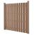 WPC Gartenzaun Langero 185x376 cm Braun neu.holz