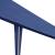 Pavilion de grădină Wedau 3x3 m, albastru închis, rezistent UV