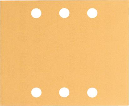 Set 10 foi abrazive Bosch 115x140 mm, mix granulații, pentru lemn și vopsea