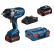 Surubelnita cu impact Bosch GDS 18V-1000, 1000 Nm, 2x 5.0Ah, L-BOXX