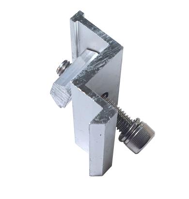 Clema de capat pentru fixare panou solar 30-40 mm, aluminiu