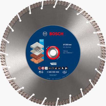 Disc diamantat Bosch Expert MultiMaterial 350 mm, 20/25,4 mm