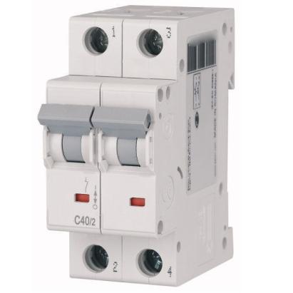 Intrerupator automat bipolar 40A curba C, 4.5kA, Moeller C40/2