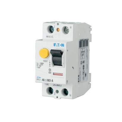 Întrerupător diferențial Moeller PFIM 63A, 2P, 300mA, clasa G/F