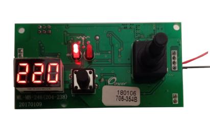 Placă de control Proweld 705-354B pentru aparat sudură MMA 220A, 15V