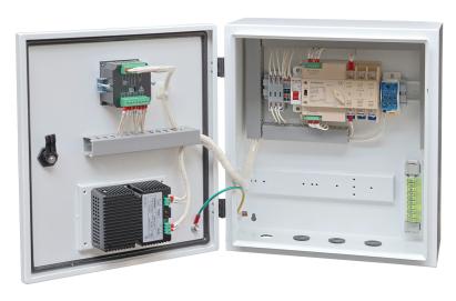 Automatizare trifazată Stager YA40063F24TA 63A, 24Vcc, IP23