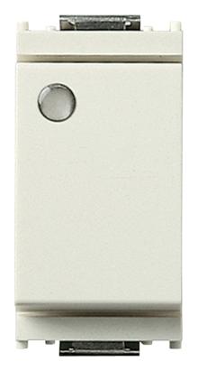 Întrerupător încastrat Vimar 1 modul, 16A, 250V, IP40, alb