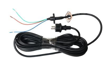 Cablu alimentare ProGarden MYYM 3G1 mm², 10 m, Schuko 16A cu flansa