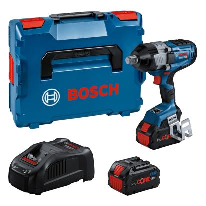 Masina de insurubat cu percutie Bosch GDS 18V-1600 HC, 2x8Ah