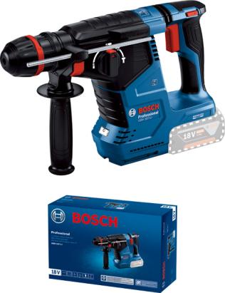 Ciocan rotopercutor Bosch GBH 187-LI brushless 18V 2.4J, solo