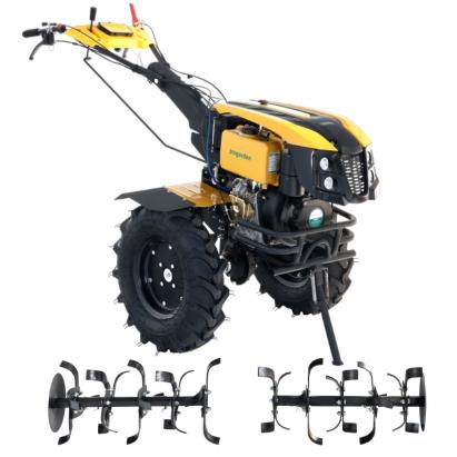 Motocultor diesel ProGARDEN Campo 1273 Alpine V2, 12 CP, pornire electrică