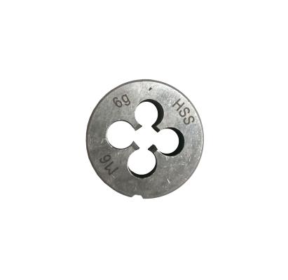 Filieră metrică M6 Alpen din HSS pentru filetare metal, 25 x 9 mm