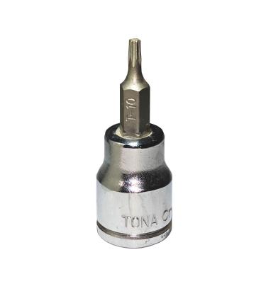 Bit Torx T10 cu adaptor 47mm 1/4"