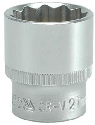 Cheie tubulara hexagonala 1/2, 26 mm, din crom-vanadiu