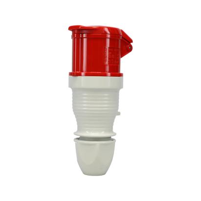 Cuplă industrială 32A 5P 400V IP44 pentru alimentare trifazată