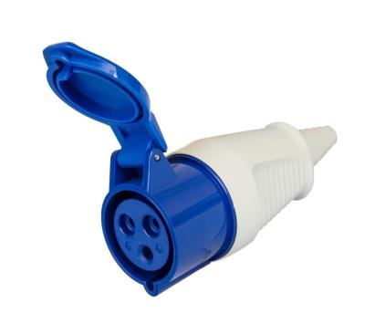 Cupla industriala 16A 3P 230V IP44 cu carcasa ABS ignifuga