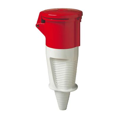 Priză industrială CEE Walther 63A 400V, 5 poli, IP44, cu capac