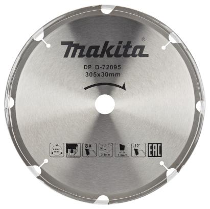 Panza circulara Makita pentru fibrociment 305x30 mm, 8 dinti PCD