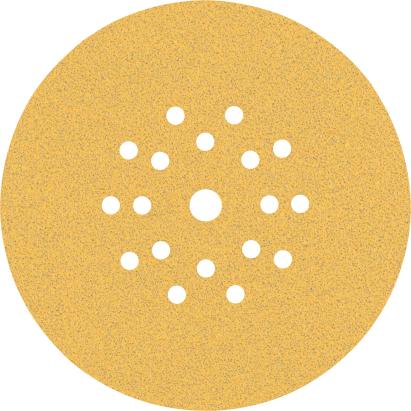 Set 25 foi abrazive Bosch C470, 225 mm, P80, 19 gauri pentru slefuire