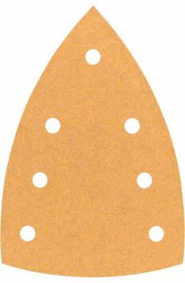 Set 10 foi abrazive Bosch C470 100x150 mm, granulație G120, 7 găuri