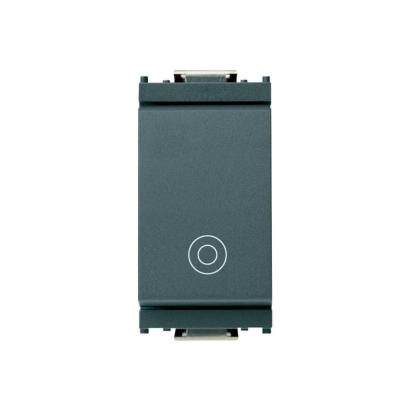 Buton cu revenire Vimar Idea 10A 250V 1P NO, gri antracit