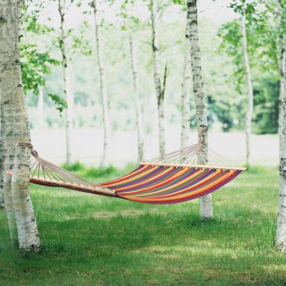 Hamac XXL Castellammare 150x200 cm multicolor pentru interior si exterior