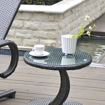 Blat din sticlă rotund securizat Ø 70 cm pentru masă, neu.haus