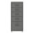 Dulap mobil de birou cu 5 sertare, gri, 69x28x41 cm, en.casa