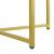 Couchtisch Uppvidinge 45x80cm Marmor, weiß / Gold [en.casa]