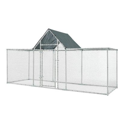 Țarc exterior acoperit pentru păsări Arguin 300x100x150 cm