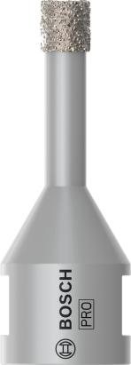 Carotă diamantată Bosch PRO Ceramic Dry 8x30 mm pentru ceramică și gresie