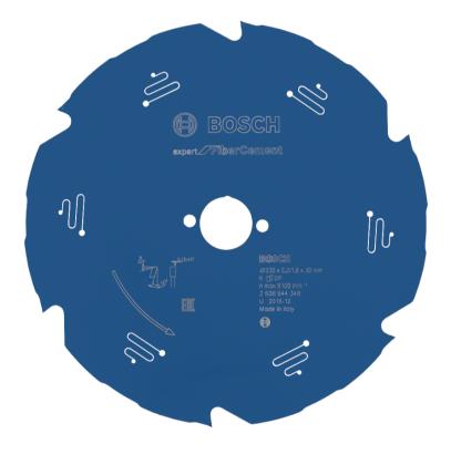 Pânză ferăstrău circular Bosch Expert for Fibre Cement 235x30 mm, 6 dinți