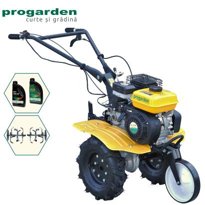 Motocultor ProGARDEN Campo 703 7 CP cu 2L ulei inclus