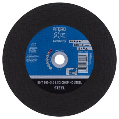 Disc de tăiere metal PFERD A30, 300x25,4x3 mm pentru oțel