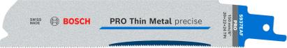Set 5 pânze ferăstrău sabie Bosch S937EAF pentru metal subțire, 150 mm